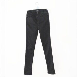 Celebrity Pink black stretch skinny jeans -- jet black -- SZ 1 (Juniors). 25/S